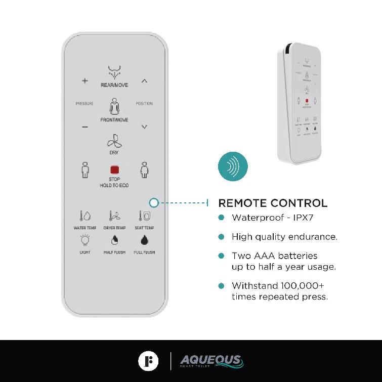 Smart Wall Mounted Toilet and Bidet
