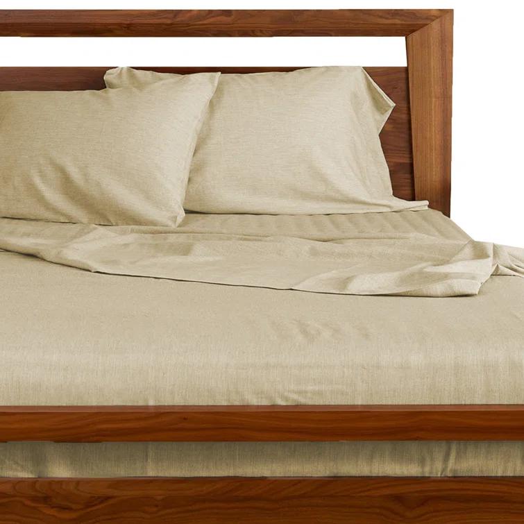 Melange Viscose From Bamboo Cotton Bed Sheets