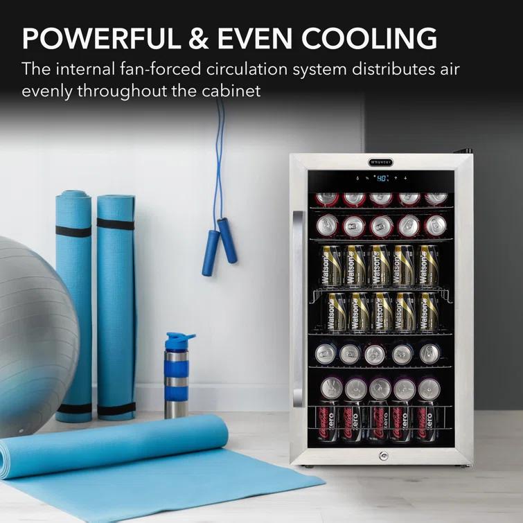 Whynter Whynter 136 Cans Freestanding Beverage Refrigerator with Digital Control