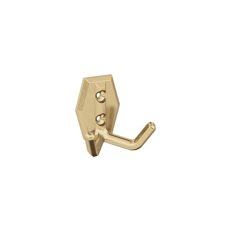 Benton Transitional Double Prong Decorative Wall Hook