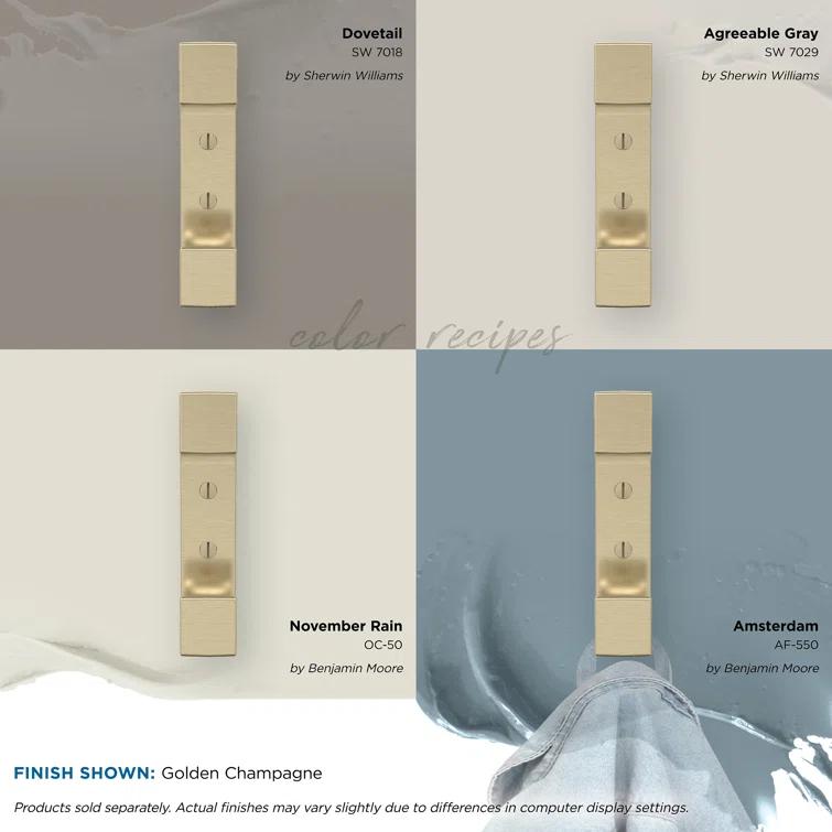 Bray Contemporary Double Prong Decorative Wall Hook