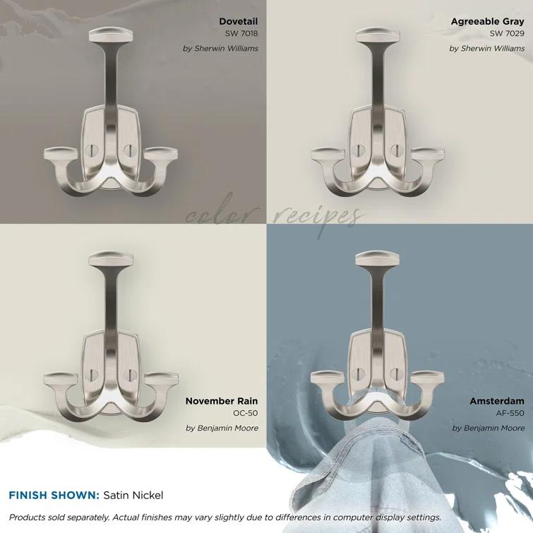 Vicinity Traditional Triple Prong Decorative Wall Hook