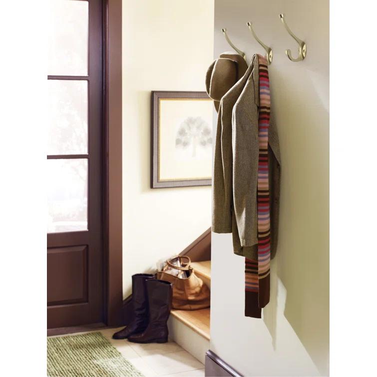 Adare Traditional Double Prong Decorative Wall Hook