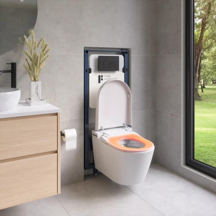 Smart Wall Mounted Toilet and Bidet