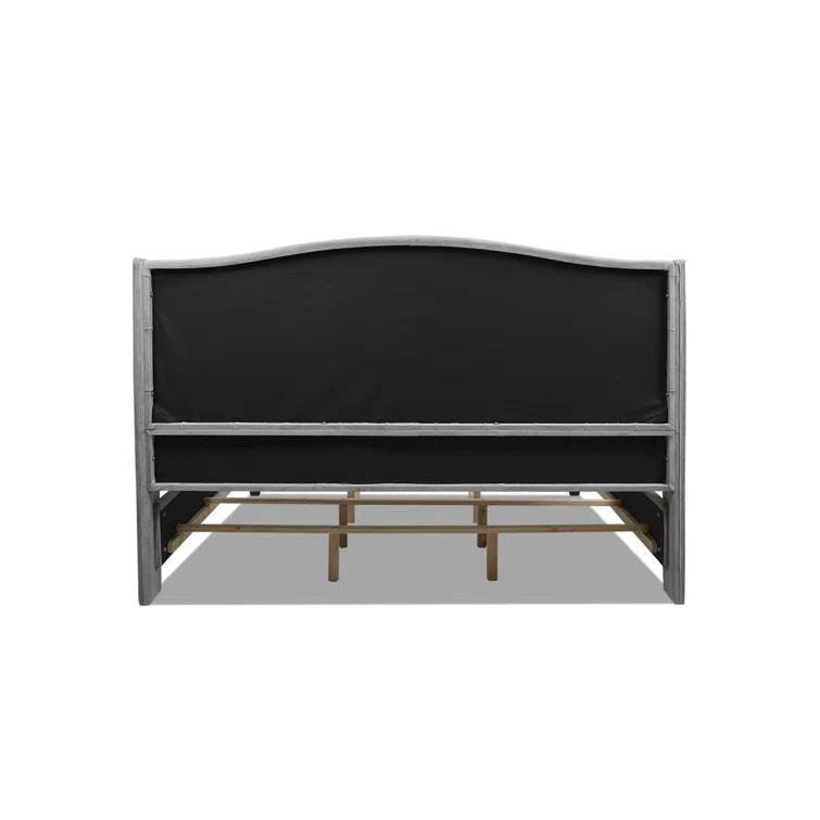 Coleman Upholstered Wingback Bed