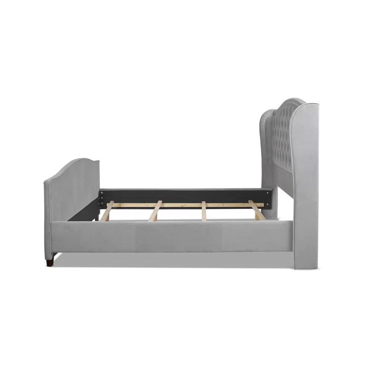Coleman Upholstered Wingback Bed