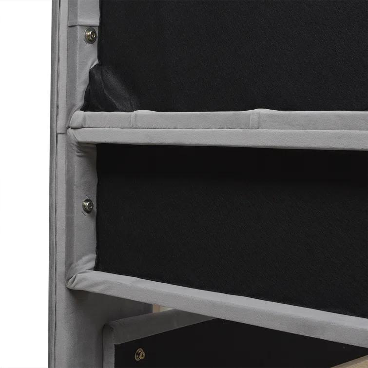 Coleman Upholstered Wingback Bed