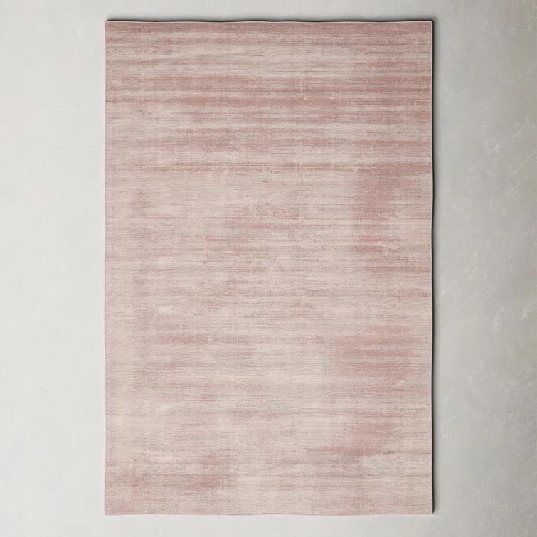 Oath Viscose Pink Rug