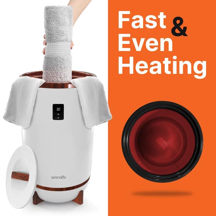 SereneLife Single Touch Electric Towel Warmer