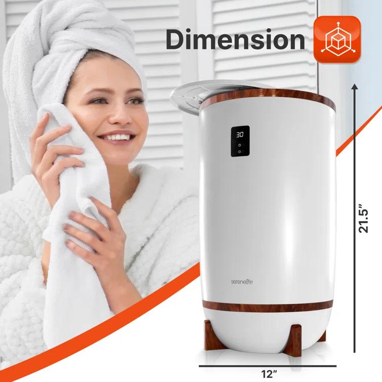 SereneLife Single Touch Electric Towel Warmer