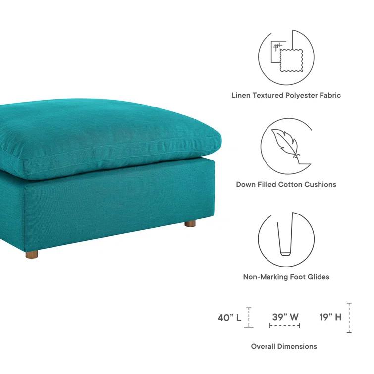 Modway Copper Grove Hrazdan Down-filled Over-stuffed Ottoman