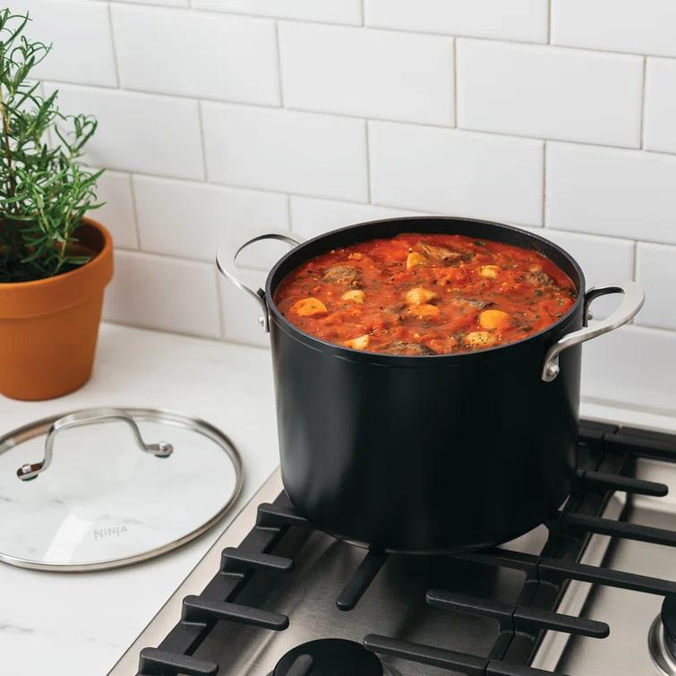 Ninja Ninja Foodi Neverstick 6 1/2-Quart Stock Pot With Glass Lid