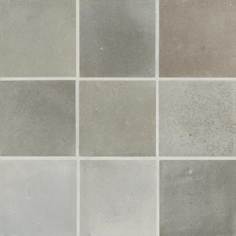 Celine 4" x 4" Porcelain Mosaic Sheet Wall & Floor Tile