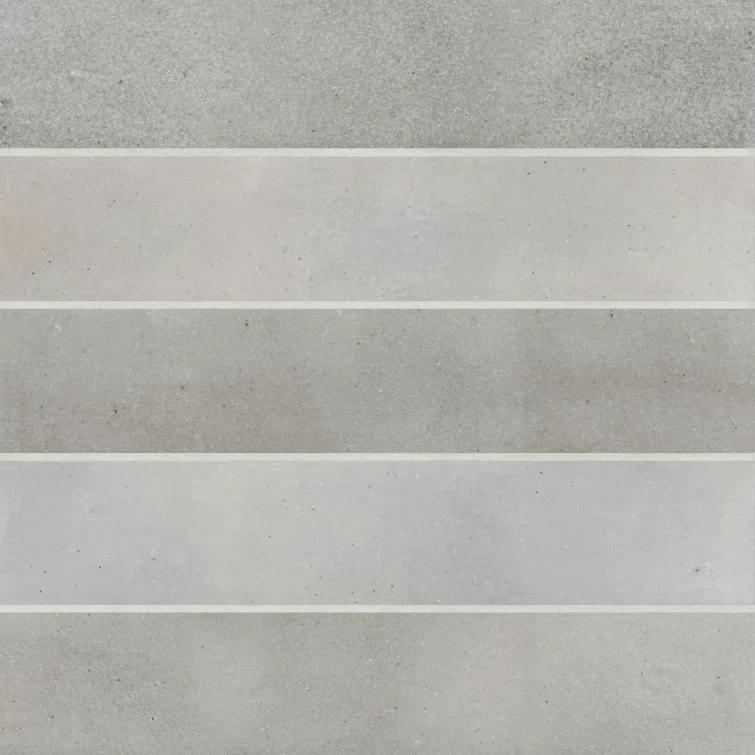 Celine 2.5" x 12" Porcelain Mosaic Wall & Floor Tile