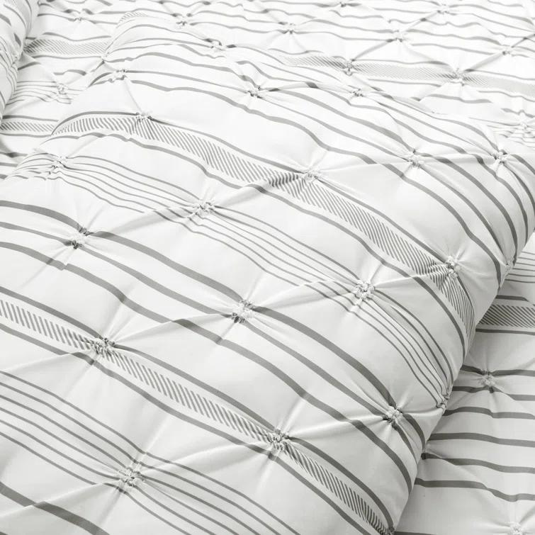 Lush Decor Ravello Pintuck 5 Piece Comforter Set