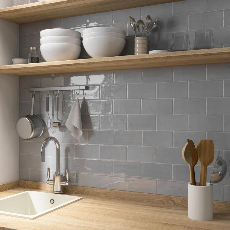New Country 3" X 6" Ceramic Subway Wall Tile