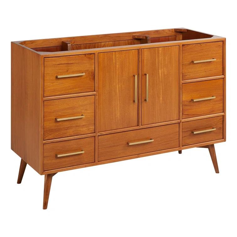 48" Novak Single Bathroom Vanity Set with Rectangular Undermount Sink