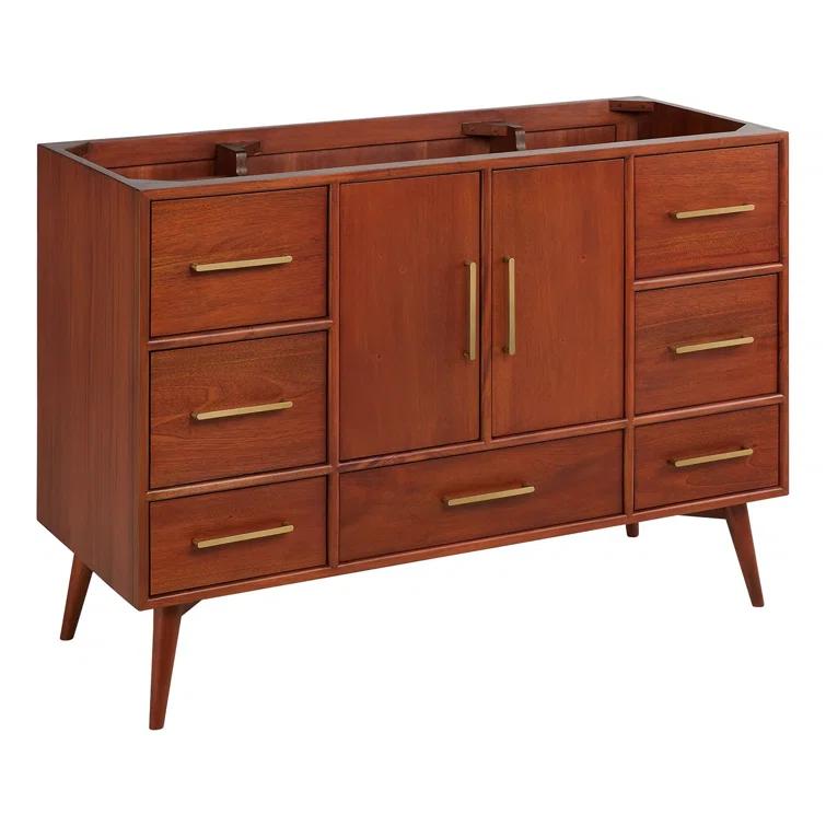 48" Novak Single Bathroom Vanity Set with Rectangular Undermount Sink