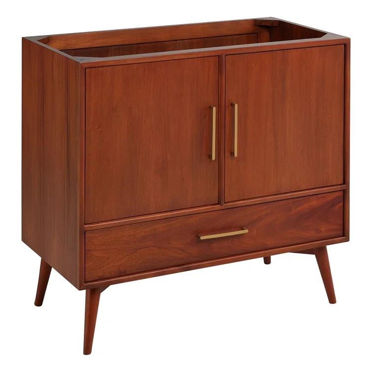 36" Novak Single Bathroom Vanity Set with Oval Undermount Sink
