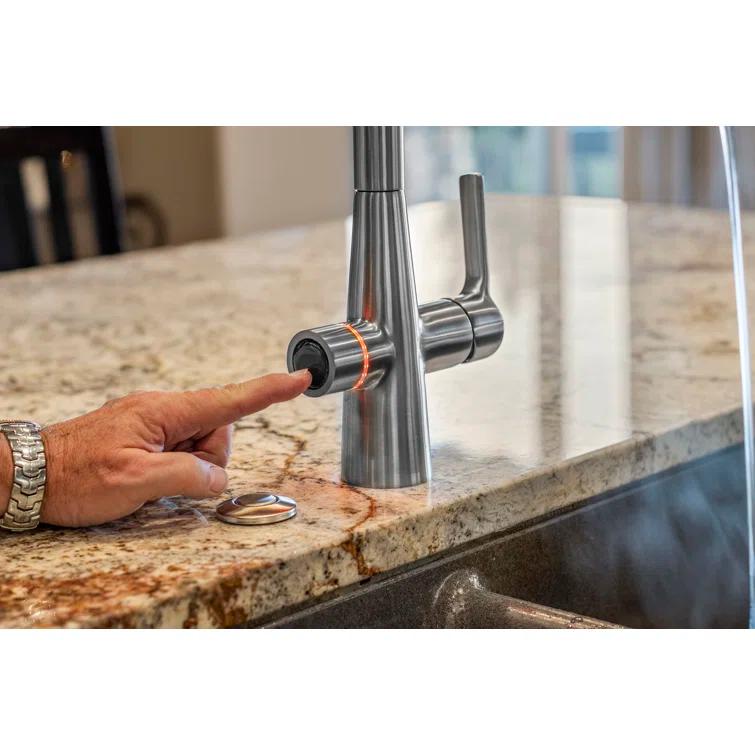 AquaNuTech Pull Down Touch Kitchen Faucet