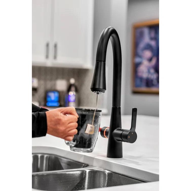 AquaNuTech Pull Down Touch Kitchen Faucet