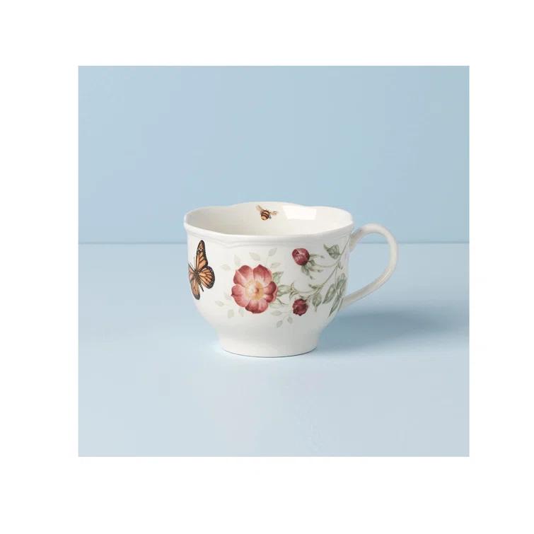 Lenox Butterfly Meadow 2 Piece Latte Coffee Mug Set