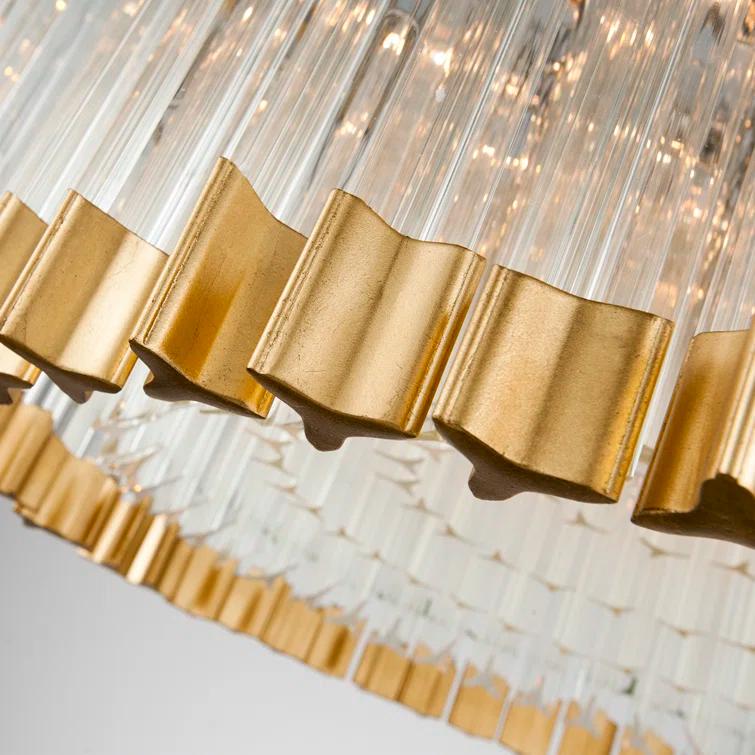 Charisma 10-Light Shaded Tiered Chandelier