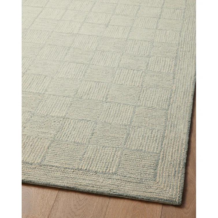 Chris Loves Julia x Loloi Chris Loves Julia x Loloi Francis Collection FRA-03 Silver / Sky, Contemporary  Area Rug