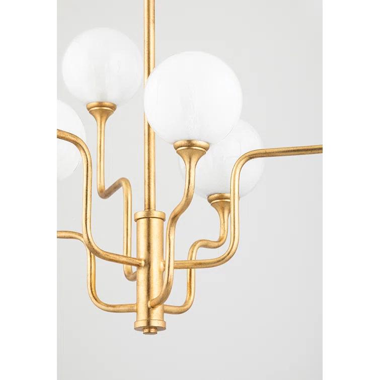 Keller Chandelier - Brass / 6 Light