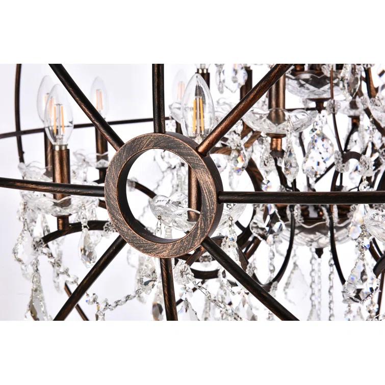 Willa Arlo™ Interiors Svante 18 - Light Dimmable Globe Chandelier