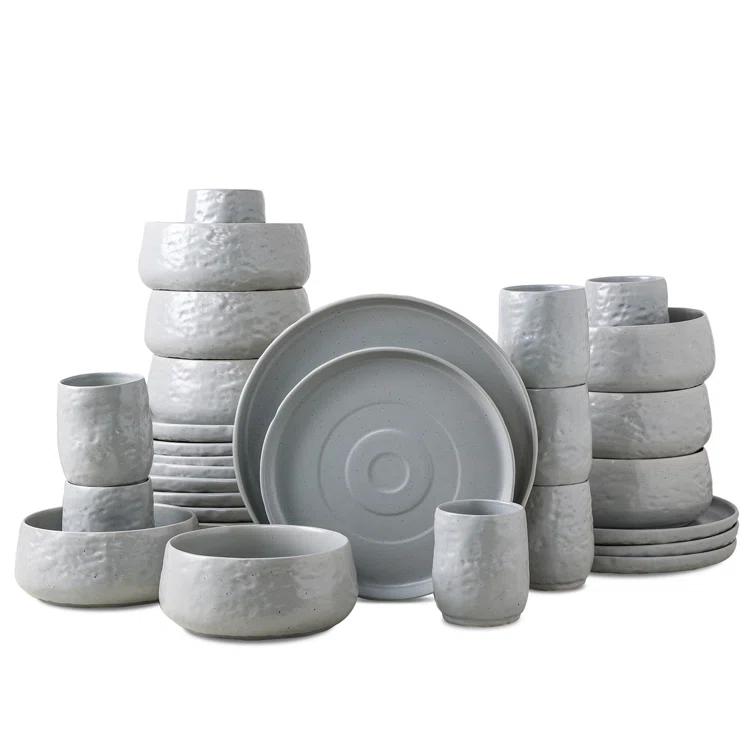 Stone By Mercer Project Stone by Mercer Project Shosai 32-Piece Dinnerware Set Stoneware