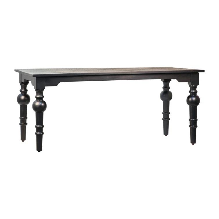 Dovetail Furniture 36" Acacia Solid Wood Dining Table & Reviews | Perigold