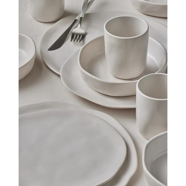 Stone by Mercer Project Hekonda 16-Piece Dinnerware Set Stoneware