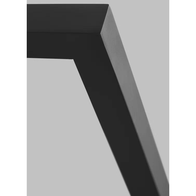 Stagger 25.1" Black Dimmable LED Wall Sconce