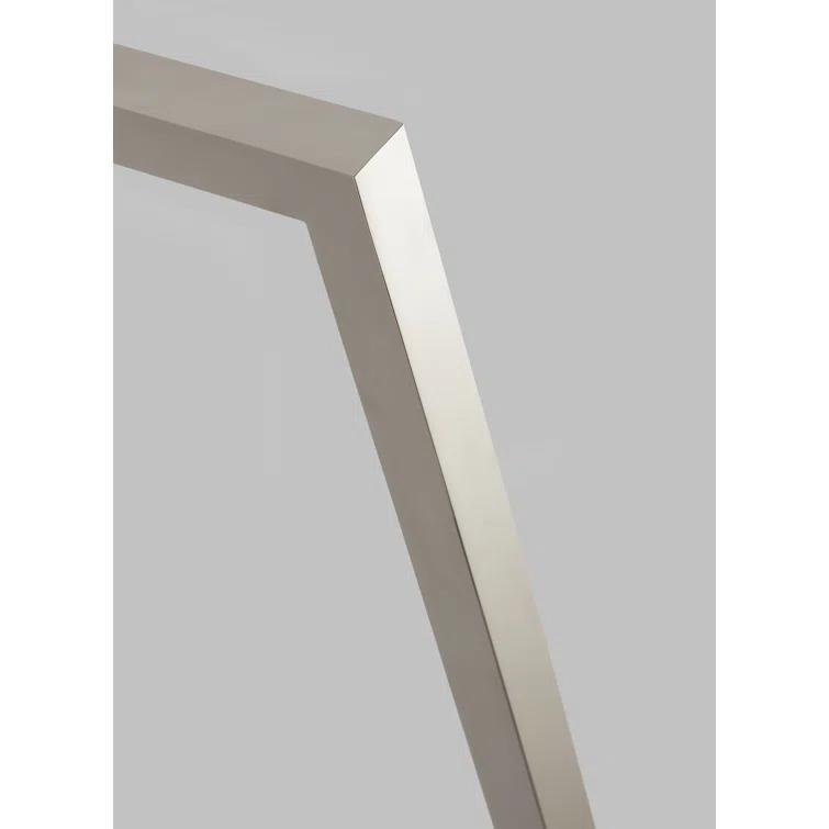 Stagger Sleek Dimmable LED Wall Sconce in Polished Nickel