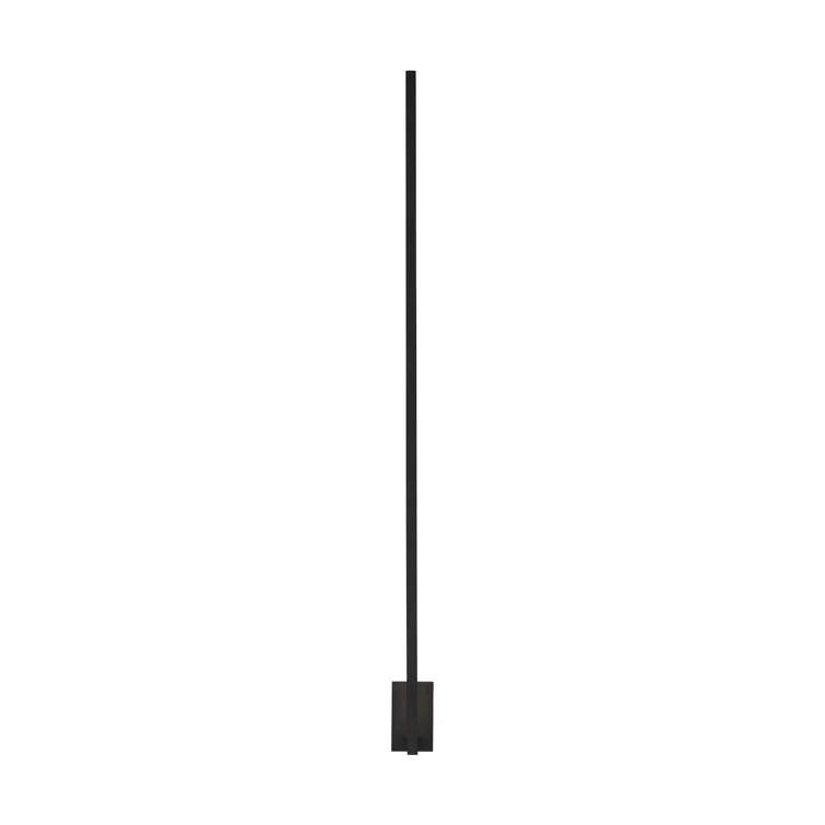 Nightshade Black 49" Dimmable LED Wall Sconce