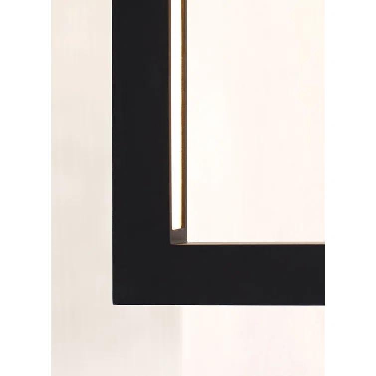Nightshade Black 49" Dimmable LED Wall Sconce
