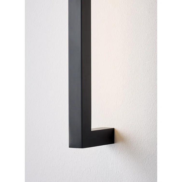 Nightshade Black 49" Dimmable LED Wall Sconce