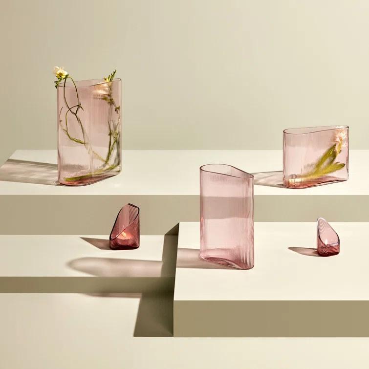 Mist Lead Free Crystal Vase