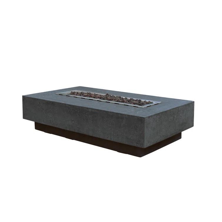 Hampton 60" Concrete Fire Table