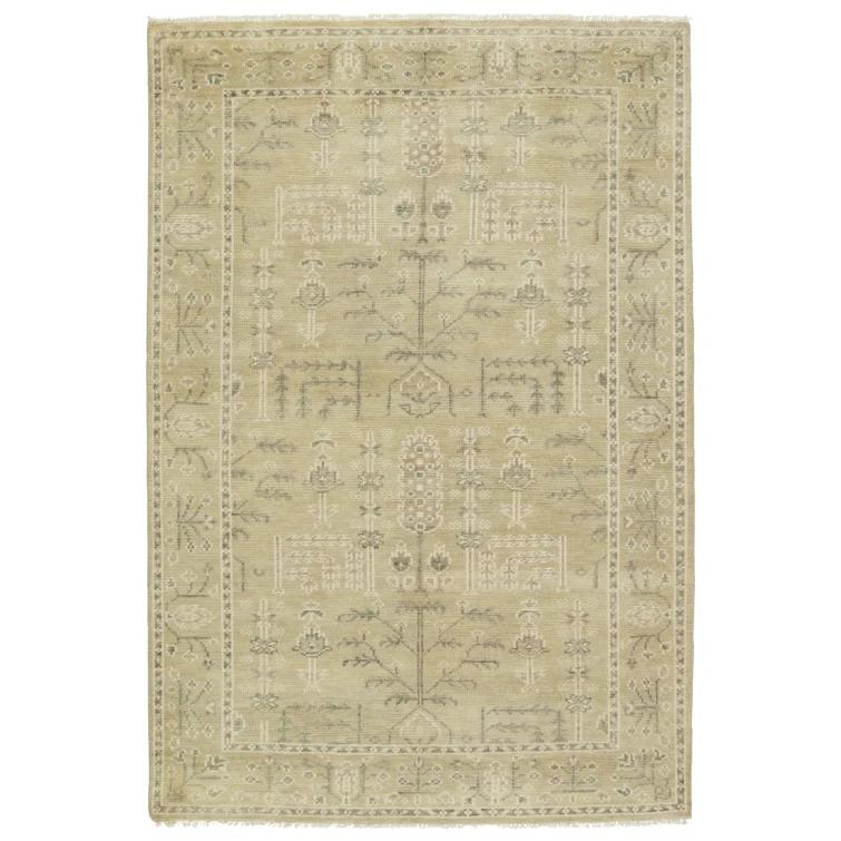 Wool Floral Rug