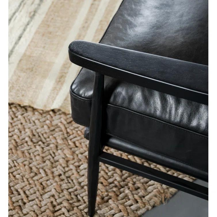 Arnold Genuine Leather Armchair