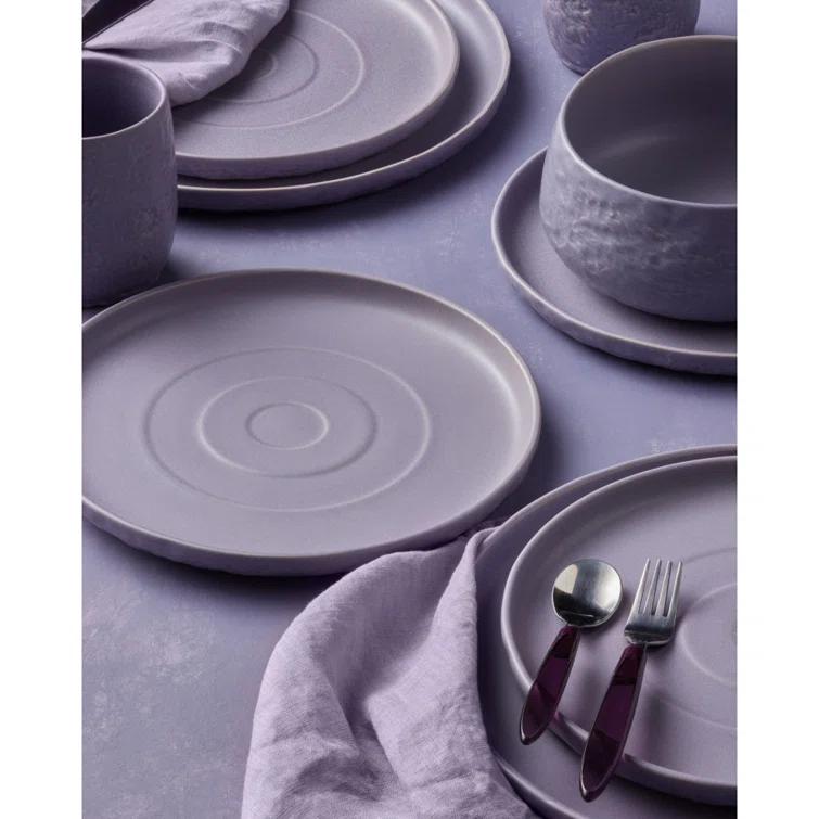 Shosai Stone by Mercer Project Shosai 16-Piece Dinnerware Set Stoneware