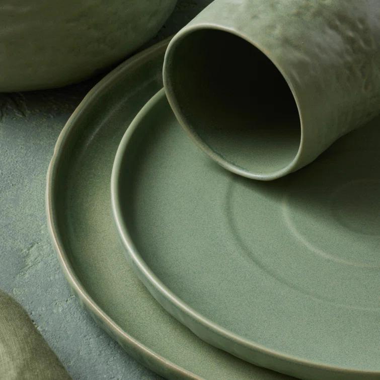 Stone by Mercer Project Shosai 32-Piece Dinnerware Set Stoneware