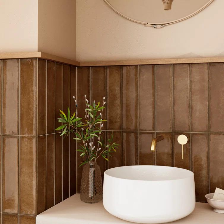 Iris 3" x 12" Ceramic Subway Wall Tile