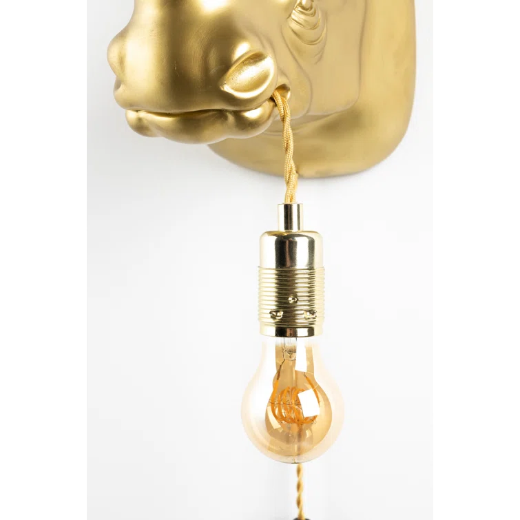 Resin Flush Mounted Sconce