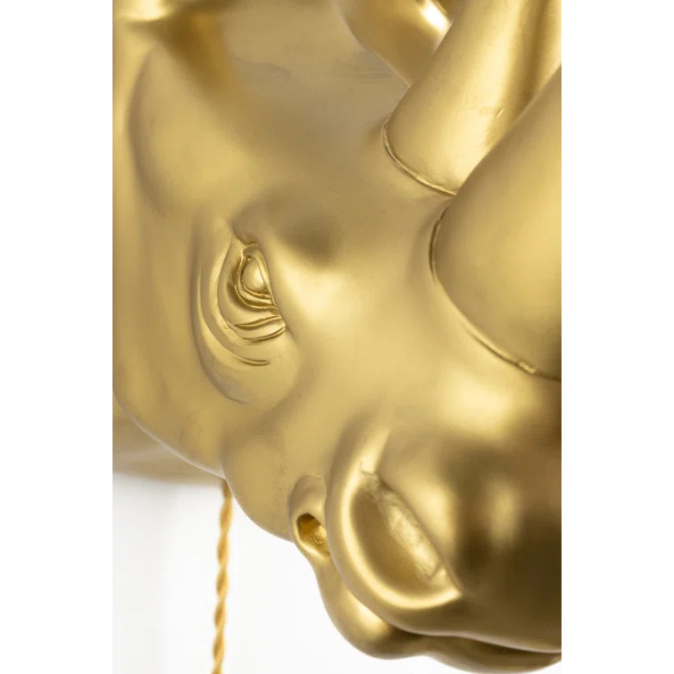 Resin Flush Mounted Sconce