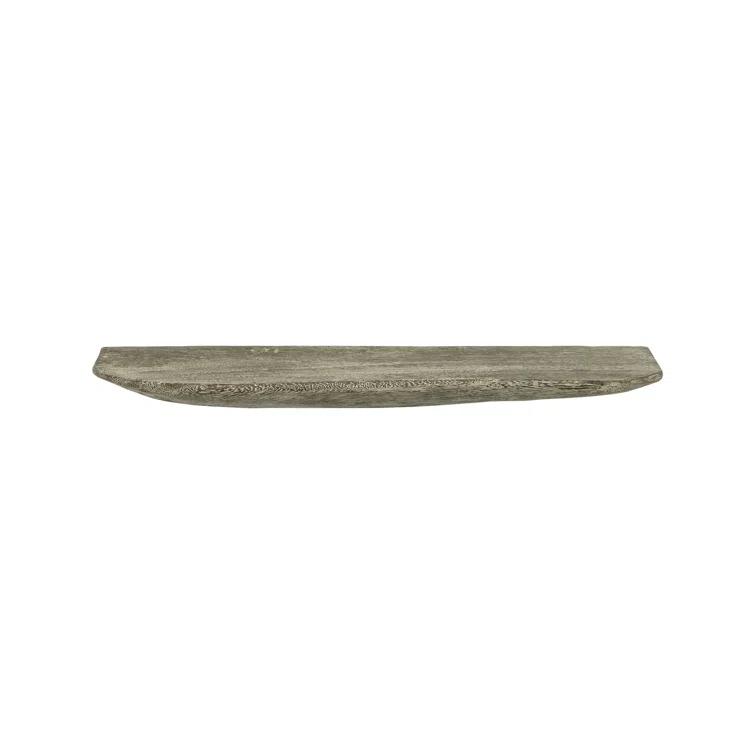 Large Gray Stone Floating Shelf