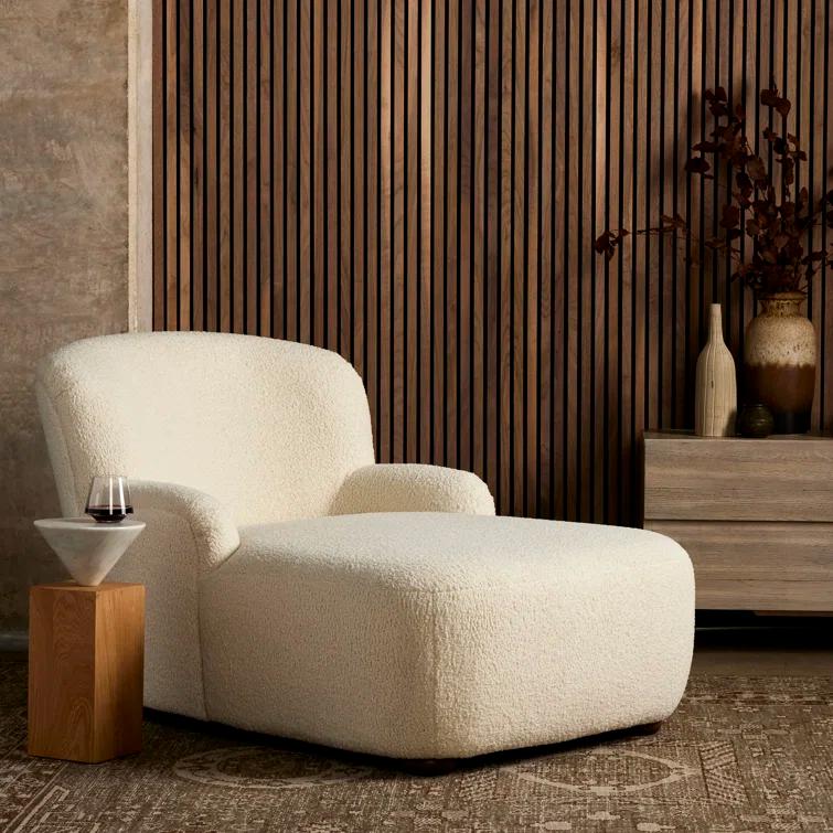 Preston Chaise - Natural Sheepskin