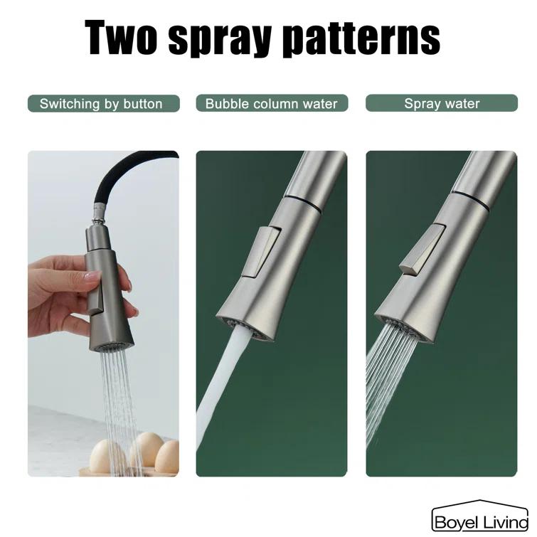 Boyel Living Pull Down Kitchen Faucet